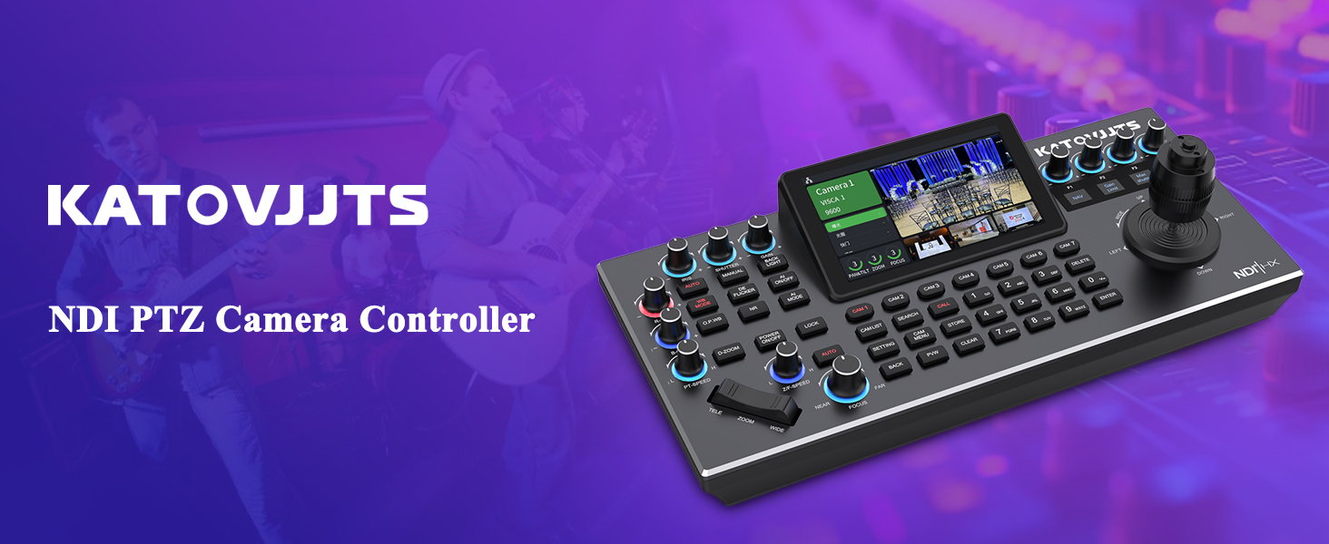 Amazon.com: KATOVJJTS PTZ Camera Controller with 5.5